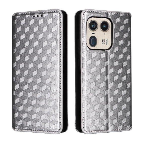 Case for Motorola Moto Edge 50 Ultra 5g Magnetic Closure Pu Leather Card Slots Holder 3d Pattern Wallet