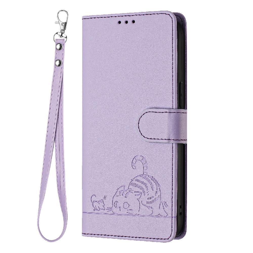 Custodia A Portafoglio In Pelle Per Motorola Moto G30/G10 - Neinei, Con Slot Per Carte E Chiusura Magnetica, Blu - 2