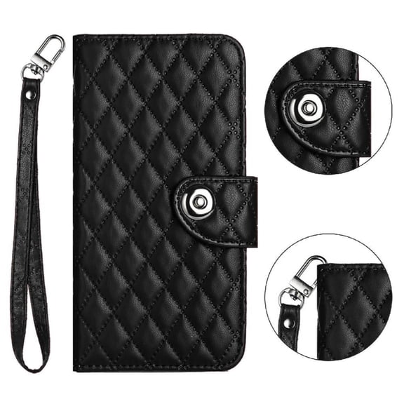 Case for Motorola Moto One 5g Ace 2021 Wrist Strip Shockproof Stylish Protective Card Holder Wallet Cover