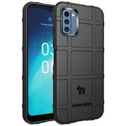 Case for Nokia C300 Phone, Nakedcellphone Rugged Shield Protective Cover [Anti-Fingerprint, Matte Grip Texture] - Black