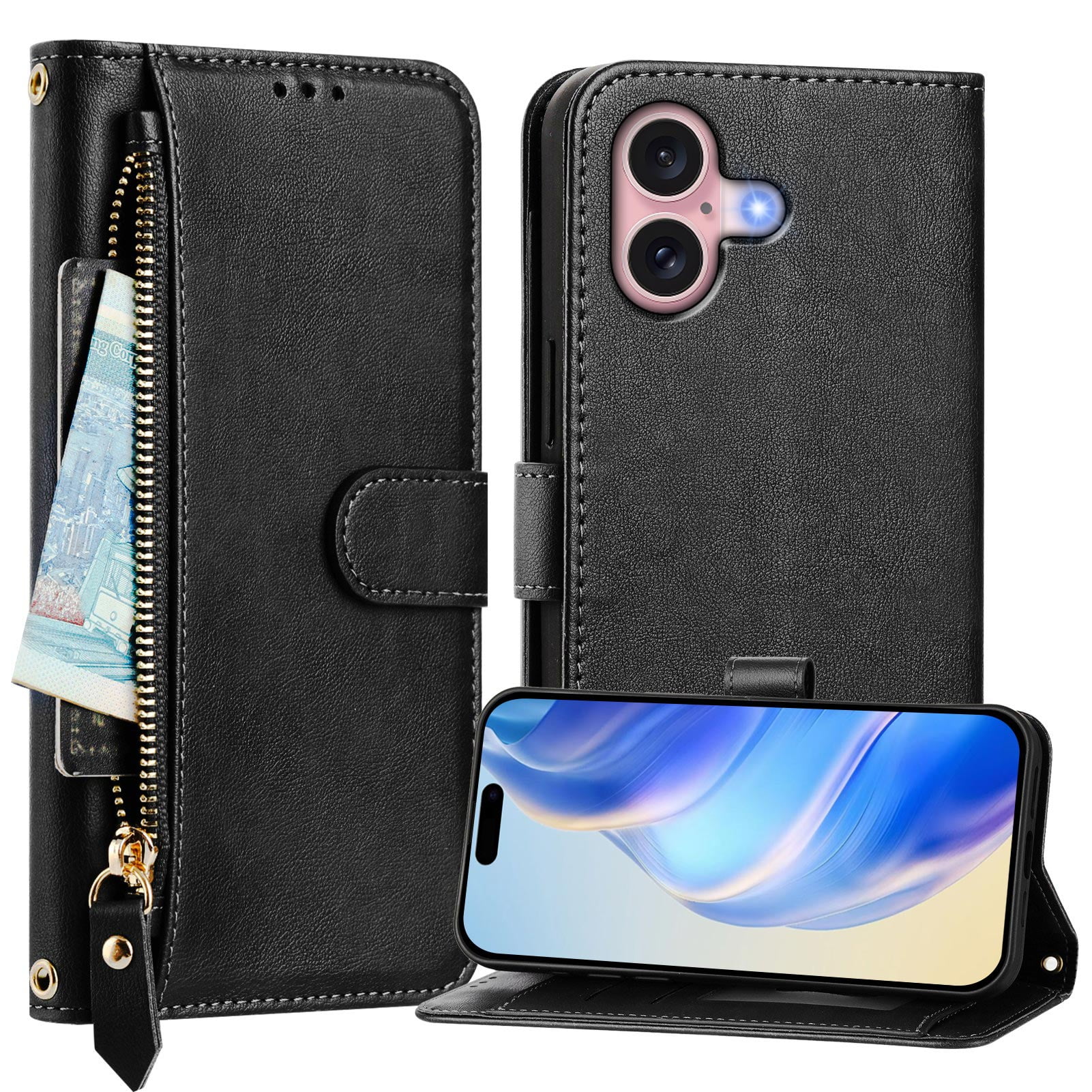 Case for Nokia HMD Skyline Wallet phone case, leather magnetic clip ...