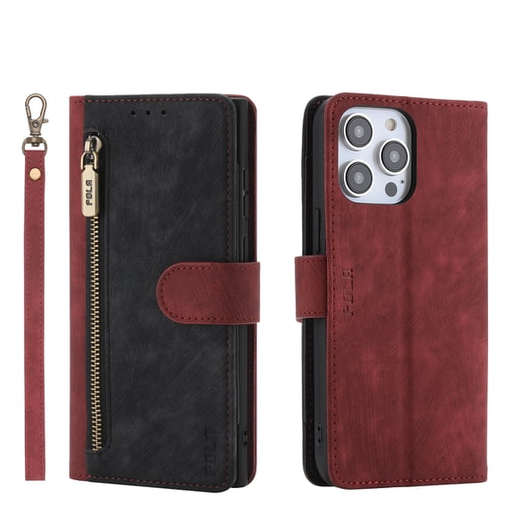 Case for One Plus ACE 2 Pro Vintage Multi-Color Folio Vegan Leather Purse Case with Card Slots Magnetic Closure Kickstand Flip Crashproof Phone Cover