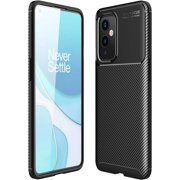 Case for OnePlus 9, Slim Shockproof Soft TPU Protective Shell Compatible with OnePlus 9 Black
