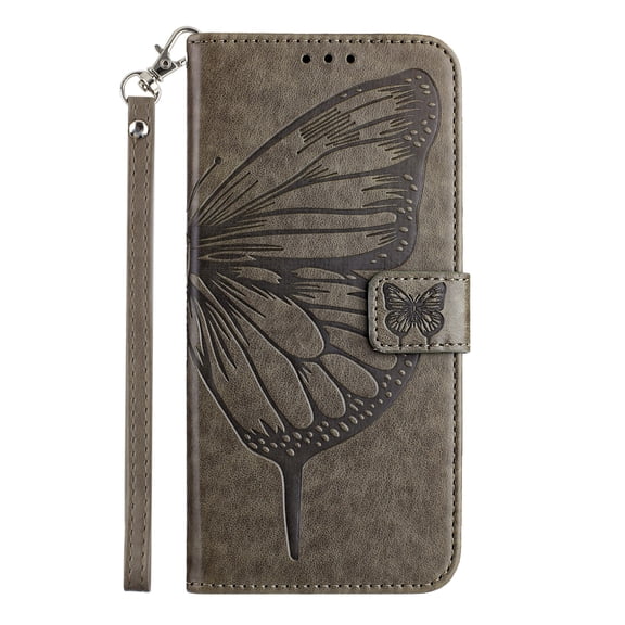 Case for OnePlus Ace 6 Ultra Wallet PU Leather Flip Case with Card Slots Kickstand Magnetic Shockproof Protective Phone Cover, Gray