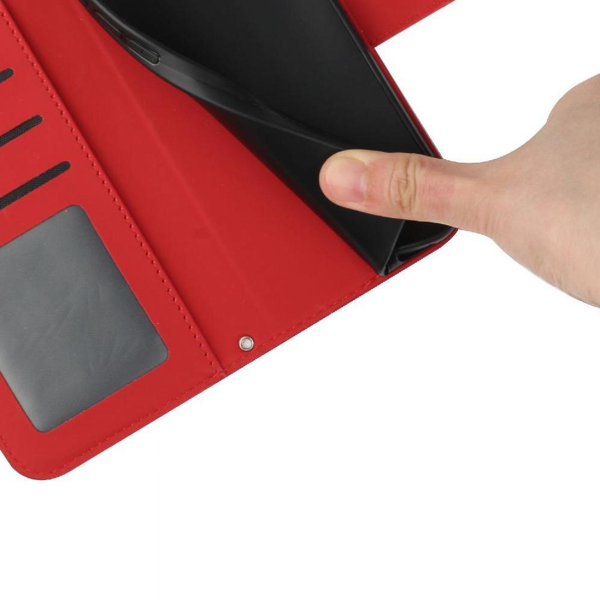 Case for OnePlus Nord N200 Flip Wallet Phone Case Embossed Sunflower