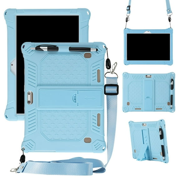 Case for Onn 10.1 inch Tablet (2024 Model) Gen 4 - Slim Lightweight Folio Pu Leather Folding Stand Cover Case + 1 Random Stylus