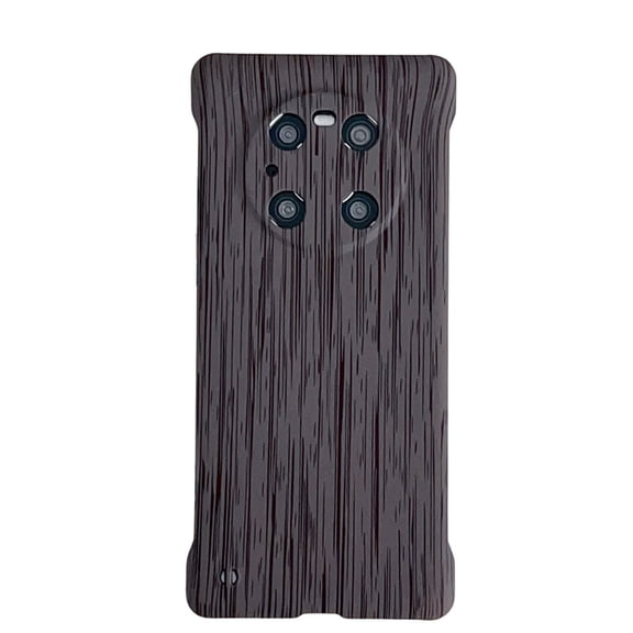 Case for P60 Wood Pattern Four Corner Protective Cover Hard PC Mobile Phone Back Cover Case