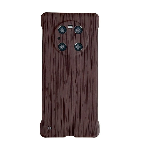 Case for P60 Wood Pattern Four Corner Protective Cover Hard PC Mobile ...
