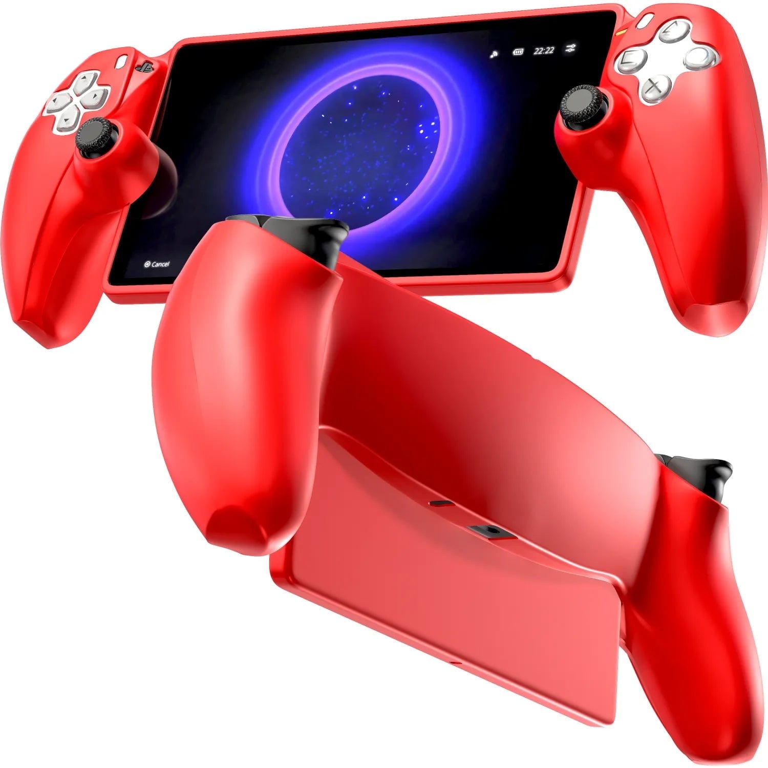 Silicone Protective Cover for PS5 Portal - Soft PS5 Skin Case for