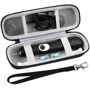 Case for Philips 4100/ 5100/ 6100 Electric Toothbrush and Brush Heads, Black- Box Only
