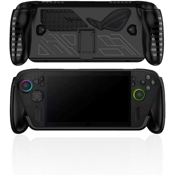 Case for ROG Xbox Ally X,Fully Wrap TPU Soft Protective Shockproof Cover with Support for ROG Xbox Ally X Accessories.-Black