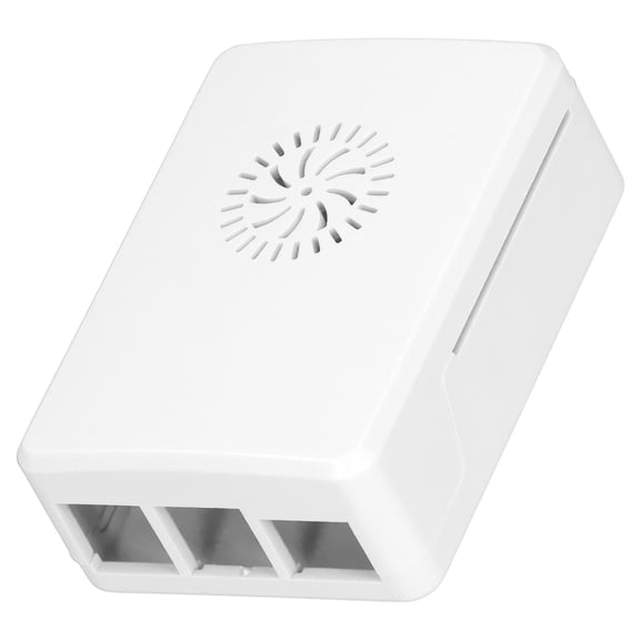 Neyseki Case for Raspberry Pi 4B ABS Shell Heatsink Simple Removable Top Cover Protective Enclosure