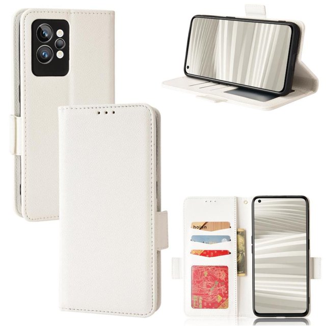 Case for Realme Gt 2 Pro Wallet Pu Leather Side Buckle Card