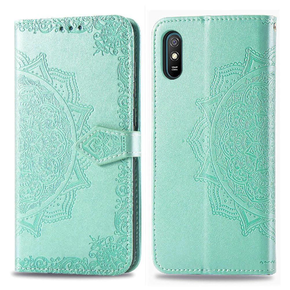 Case for Redmi 9A Shockproof Leather Case Simple Business Exquisite