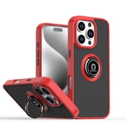 Case for Samsung A06 protective case, Slim Military Grade Car Holder Shockproof Anti-Drop Built-in Ring Holder Magnetic Kickstand Protective Cover