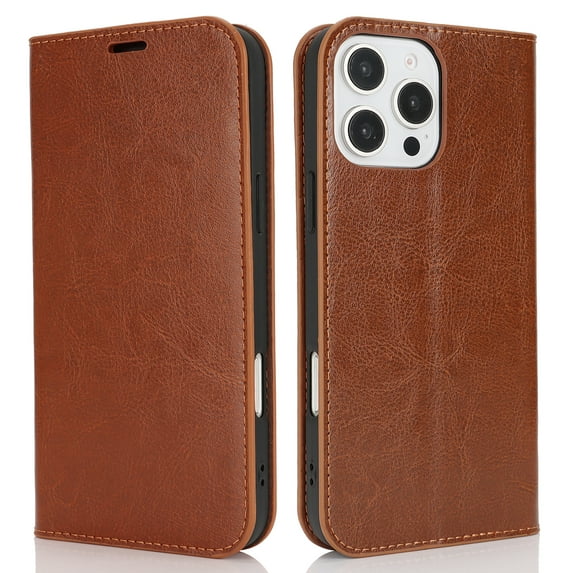 Case for Samsung A30 Genuine Leather Wallet Case with Card Cash Holder Magnetic Cover Camera Protection Book Style Flip Case TPU Shell