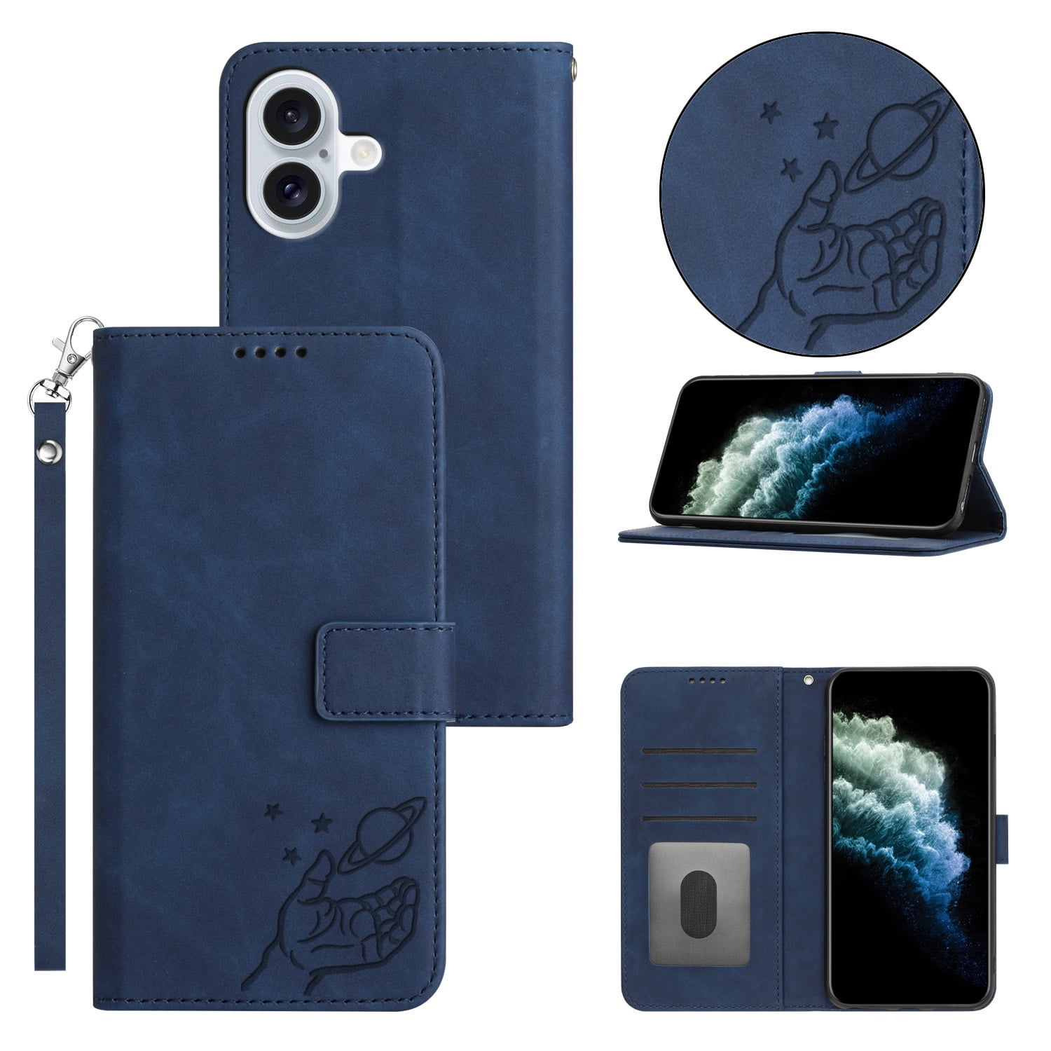 Case for Samsung F15 5G Palm embossed leather flip cover protective ...