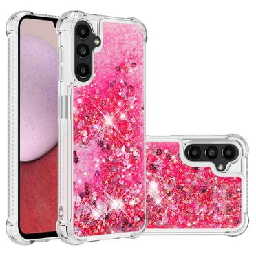 Case for Samsung Galaxy A14 5G Bumper Cover Sparkly Glitter Bling Flowing Liquid Compatible with Samsung Galaxy A14 5G Case