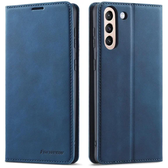 Case for Samsung Galaxy A17 5G Premium PU Leather Phone Cover with Card Holder Stand, Shockproof Flip Wallet Cover