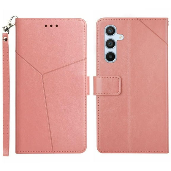 Case for Samsung Galaxy A17 Flip Cover Book Folding Leather Wallet Shockproof Tpu Shell Kickstand-durable