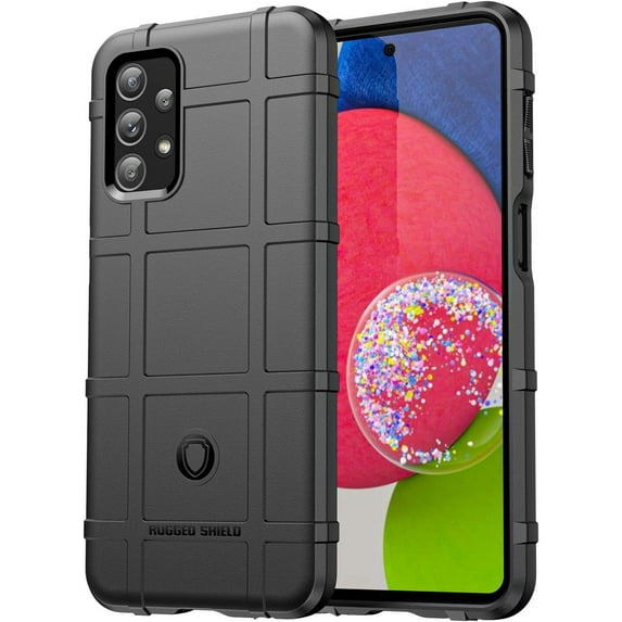 Case for Samsung Galaxy A23, Heavy Duty Shockproof Military Grade Drop Tested Case Super Sturdy Bumper Rugged Cover for Samsung Galaxy A23 HD Black