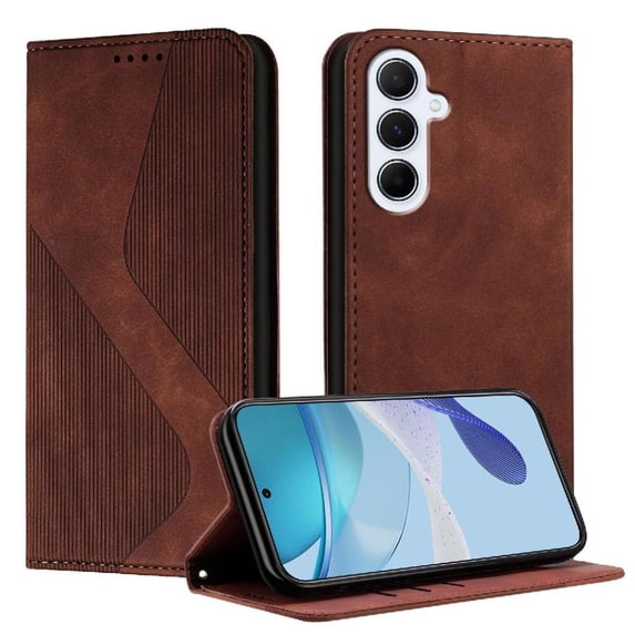 Case for Samsung Galaxy A56 5g Folio Flip Pu Leather Card Slots Holder Wallet Kickstand Magnetic