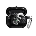 thumbnail image 1 of Case for Samsung Galaxy Buds 3 / Buds 3 Pro Fiber Pattern Cover With Skull Switch and Carabiner, 1 of 6