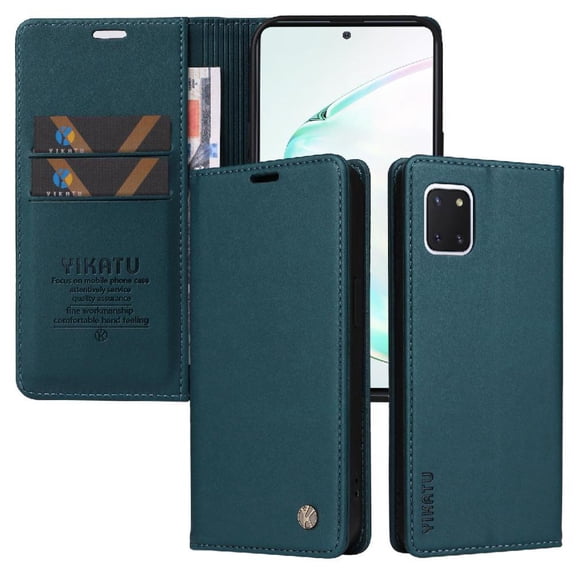 Case for Samsung Galaxy Note 10 Lite Wallet Case with Card Slots PU Leather Magnetic Closure