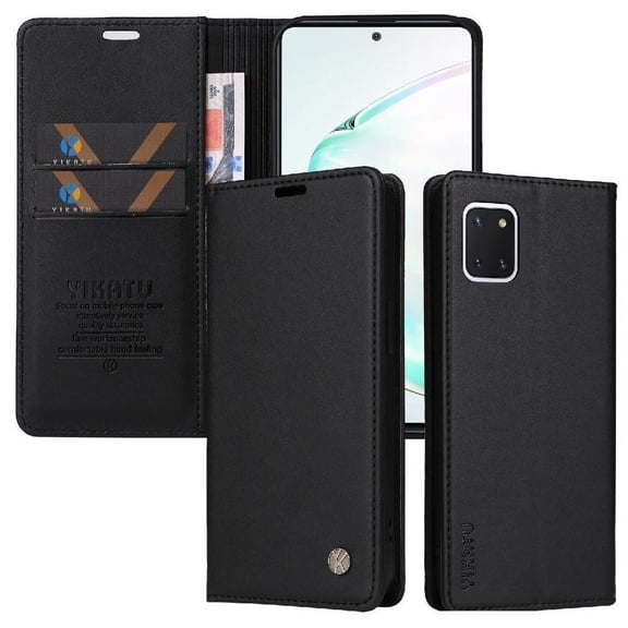 Case for Samsung Galaxy Note 10 Lite Wallet Case with Card Slots PU Leather Magnetic Closure