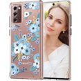 thumbnail image 1 of Case for Samsung Galaxy Note 20, Clear Floral Pattern Designed Shockproof Protective Phone Case, Thin Cover for Samsung Galaxy Note 20, 1 of 14
