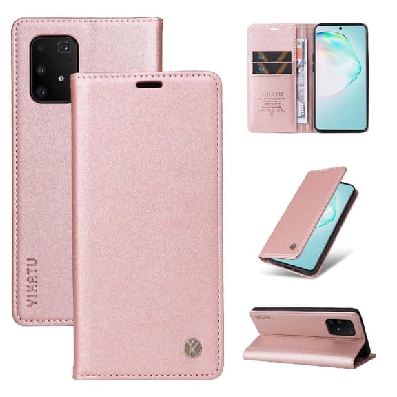 Case for Samsung Galaxy S10 Lite Cover Flip Wallet PU Leather Magnetic Closure Card Slots