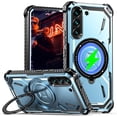 thumbnail image 1 of Case for Samsung Galaxy S22 5G, Heavy Duty Magnetic Stand Cover Rugged Shock  Slim Phone Case for Samsung Galaxy S22 5G.HJJ-Blue, 1 of 10