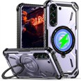 thumbnail image 1 of Case for Samsung Galaxy S22 5G, Heavy Duty Magnetic Stand Cover Rugged Shock  Slim Phone Case for Samsung Galaxy S22 5G.HJJ-Purple, 1 of 10