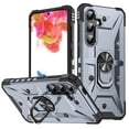 thumbnail image 1 of Case for Samsung Galaxy S23+ 5G Military Grade Shockproof Magnetic Attachment with Stand Case Cover,Grey,For Galaxy S23+ (5G), 1 of 6