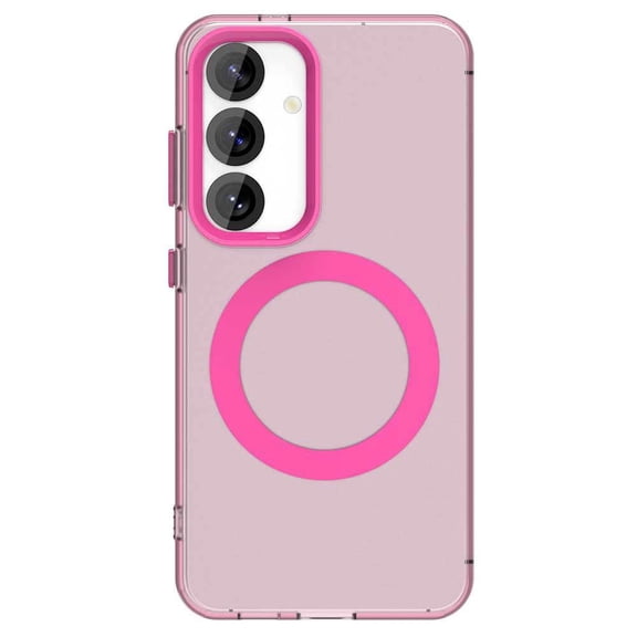 Case for Samsung Galaxy S23+, Magnetic Matte Soft Touch Shockproof Protective Cover, Purple/Blue/Pink/Gold