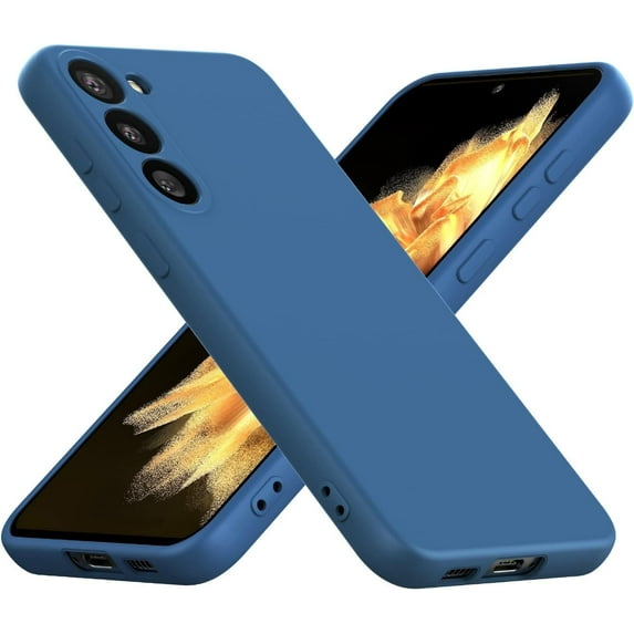 Case for Samsung Galaxy S23 Plus 6.6 Inch, Thin TPU with Camera Protection Soft Interior Slim Phone Case for Galaxy S23+ 2023 - Blue