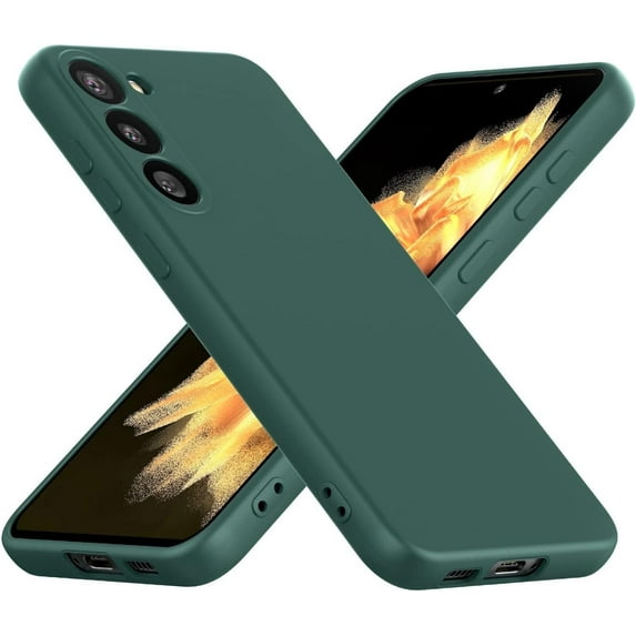 Case for Samsung Galaxy S23 Plus 6.6 Inch, Thin TPU with Camera Protection Soft Interior Slim Phone Case for Galaxy S23+ 2023 - Green