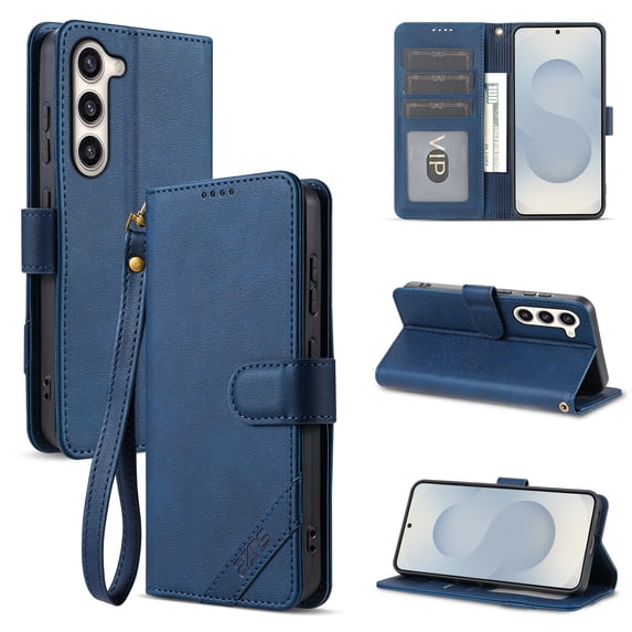 Case for Samsung Galaxy S23 Retro Flip Wallet Leather Phone Cover with ...