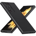 thumbnail image 1 of Case for Samsung Galaxy S23 Ultra 6.8 Inch, Thin TPU with Camera Protection Soft Interior Slim Phone Case for Galaxy S23 Ultra 2023 - Black, 1 of 13