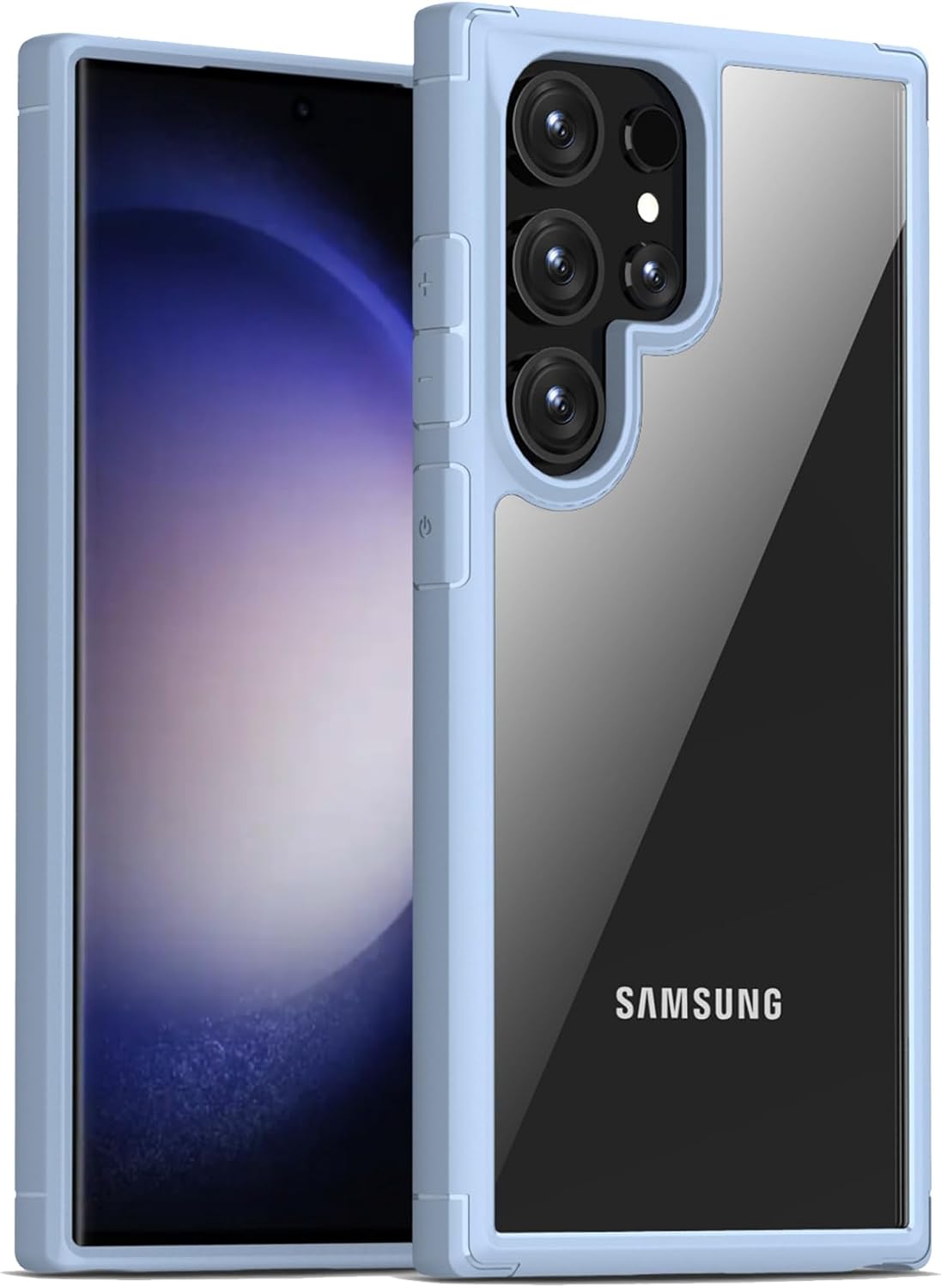 Case for Samsung Galaxy S24 Ultra/S24 Plus/S24, [Never Yellow] Crystal