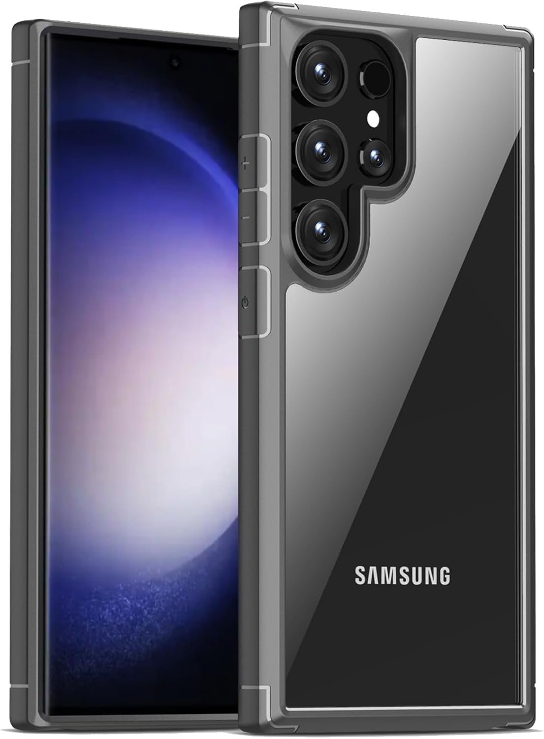 Case for Samsung Galaxy S24 Ultra/S24 Plus/S24, [Never Yellow] Crystal