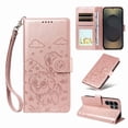 thumbnail image 1 of Case for Samsung Galaxy S25 Ultra Pocket Wrist Strap Dog Embossed Card Slot Holders Leather, 1 of 5