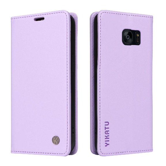 Case for Samsung Galaxy S7 Edge Wallet Case with Card Slots PU Leather Magnetic Closure