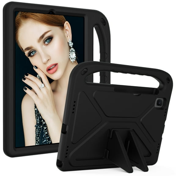 Case for Samsung Galaxy Tab A 8.4 2020 SM-T307 Tablet, Kids Friendly Slim Lightweight EVA Rubber Convertible Handle Stand Shockproof Protective Cover