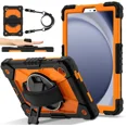 thumbnail image 1 of Case for Samsung Galaxy Tab A11 8.7 inch 2025 SM-X130 X133 X135 Shockporoof Cover with Pencil Holder Rotating Hand Strap & Stand & Shoulder Strap, 1 of 7