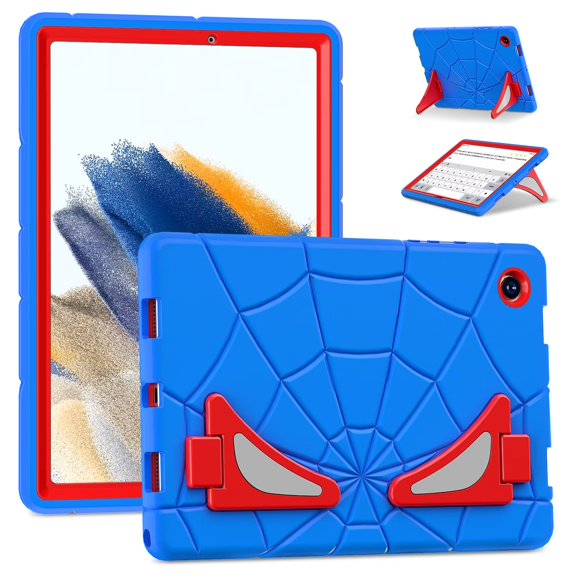 Case for Samsung Galaxy Tab A8 10.5 inch 2022 Model (SM-X200/X205/X207) Multiple Protection Contrast Color Shockproof Cover With Stand