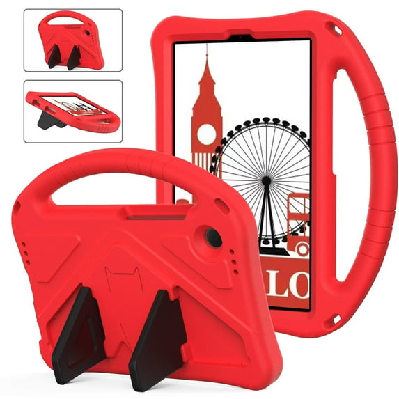 Case for Samsung Galaxy Tab A9 8.7-inch 2023 Model (SM-X110/X115/X117) Lightweight Portable EVA Kids Shockproof Cover With Stand