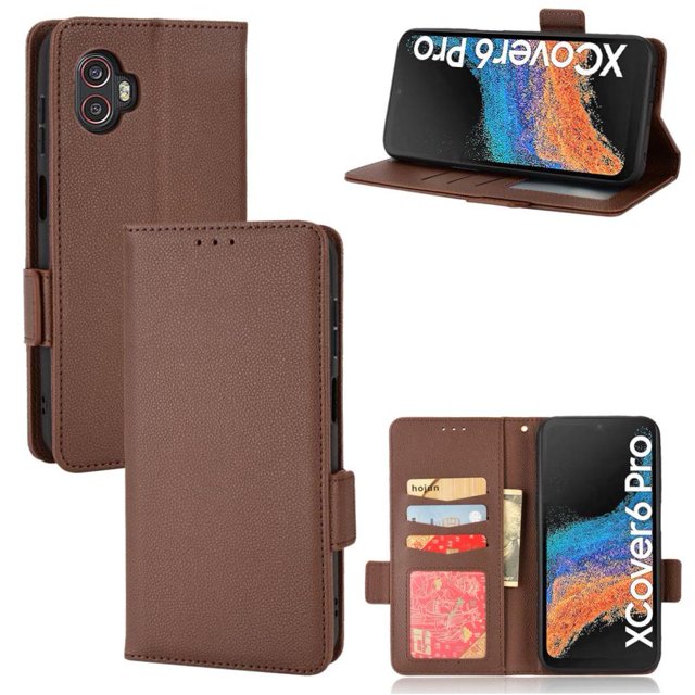 Case for Samsung Galaxy Xcover6 Pro Pu Leather Wallet Side