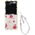 thumbnail image 1 of Case for Samsung Galaxy Z Flip 6 with Chain,Kawaii Floral Pattern Shockproof Protective Cover, Anti-Fall Phone Shell for Girls Women (red), 1 of 7