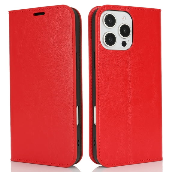 Case for Samsung S22 Genuine Leather Wallet Case with Card Cash Holder Magnetic Cover Camera Protection Book Style Flip Case TPU Shell